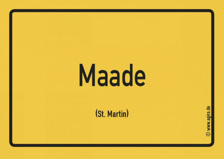 St. Martin - Maade Aufkleber, Pfalz Shop