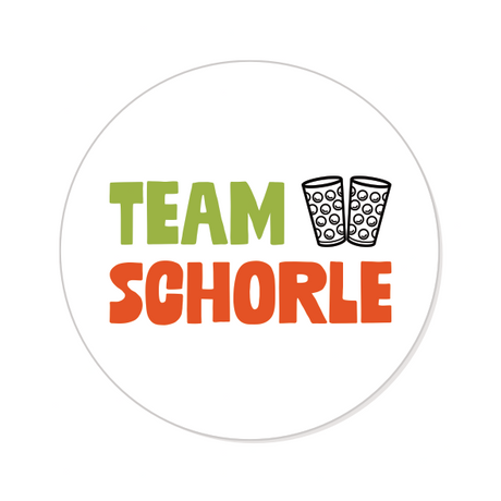 Team Schorle Button Ø 25 mm