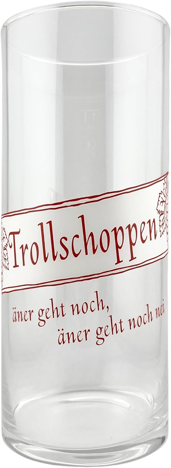 Trollschoppen 1 L Schoppenglas XL