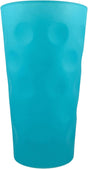Türkis matt farbiges Dubbeglas 0,5 L