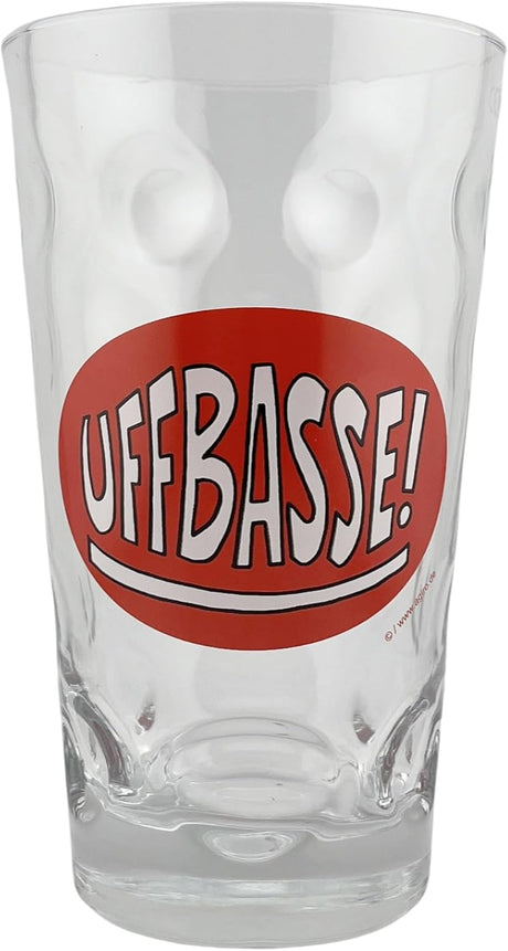 Uffbasse! Dubbeglas 0,5 L