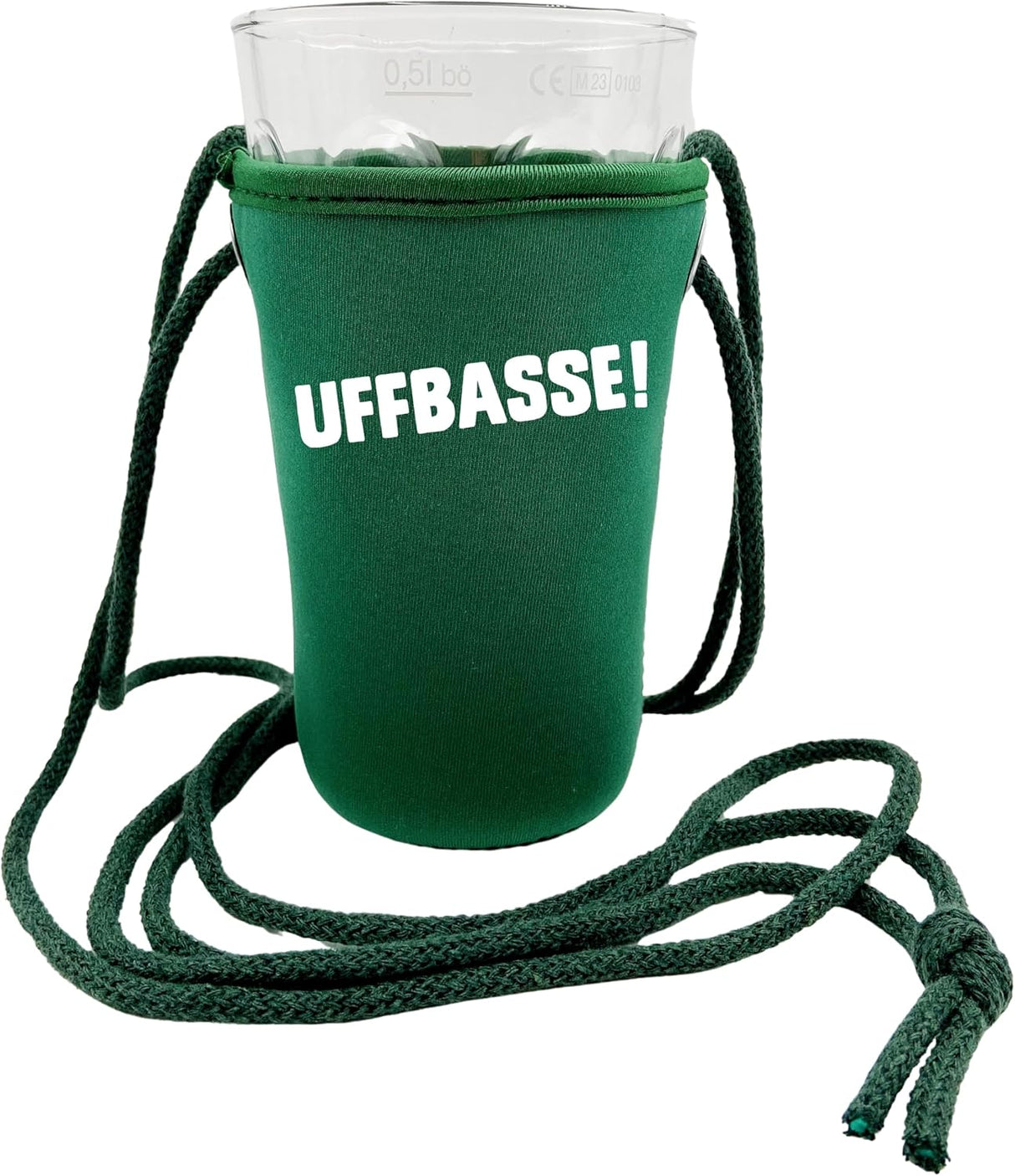UFFBASSE! Dubbeglashalter - grün