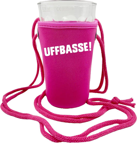 UFFBASSE! Dubbeglashalter - pink