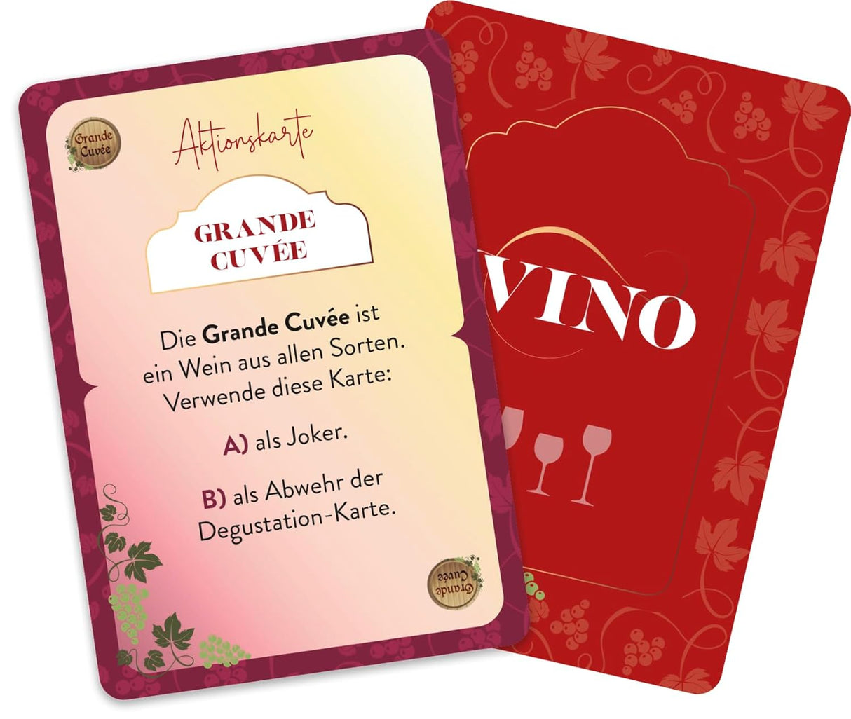 Vino - Das verrückte Spiel für Weinliebhaber - Aktionskarte