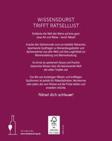 Wein Wissen in Rätseln - Das ultimative Rätselbuch, Rückseite