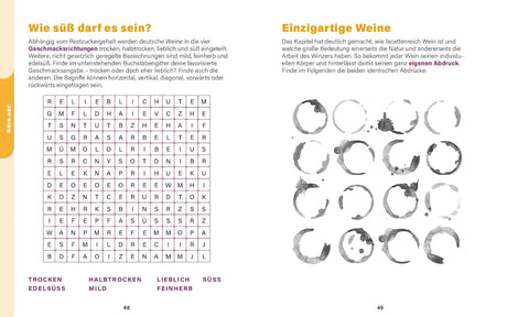 Wein Wissen in Rätseln - Rätselseite