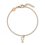 Weinglas Armband - Roségold