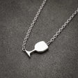 Weinglas Kette - Silber