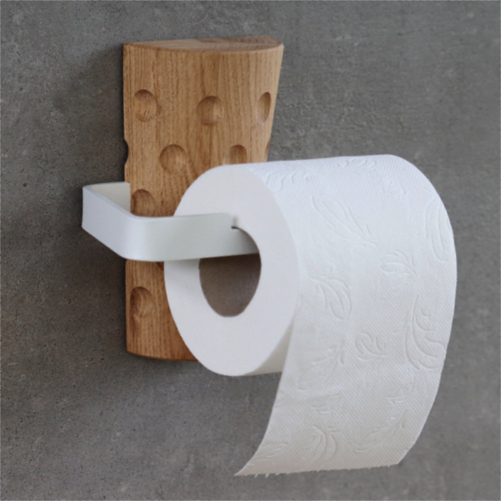 Dubbeglas Toilettenpapierhalter, weißer Halter