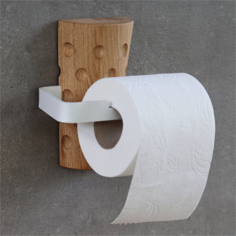 Dubbeglas Toilettenpapierhalter, weißer Halter