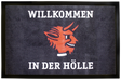 Willkommen in der Hölle – FCK Fußmatte für echte Fans