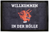 Willkommen in der Hölle – FCK Fußmatte für echte Fans