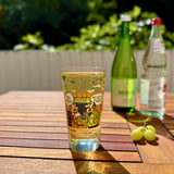Wolln Se ä Tabledd? Dubbeglas 0,5 Liter mit Pfälzer Rieslingschorle