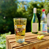 Wolln Se ä Tabledd? Dubbeglas 0,5 Liter mit Pfälzer Schorle