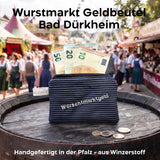 Worschtmarktgeld Geldbeutel - ideal für den Besuch auf dem Wurstmarkt in Bad Dürkheim